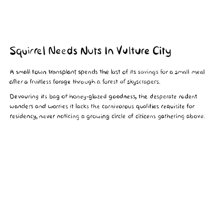 Squirrel Needs Nuts In Vulture City