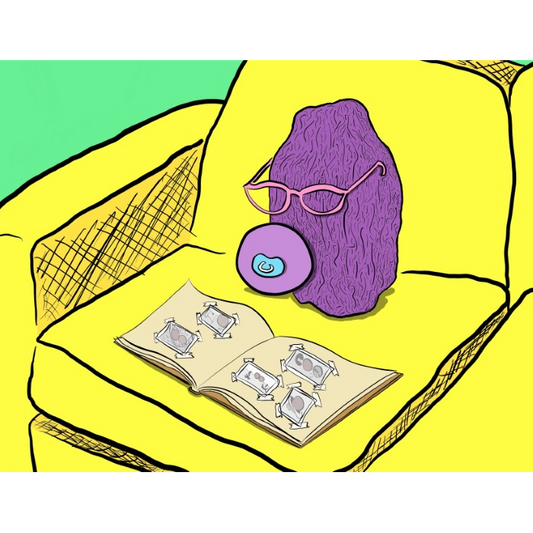 Raisin Reminisces With Grandson