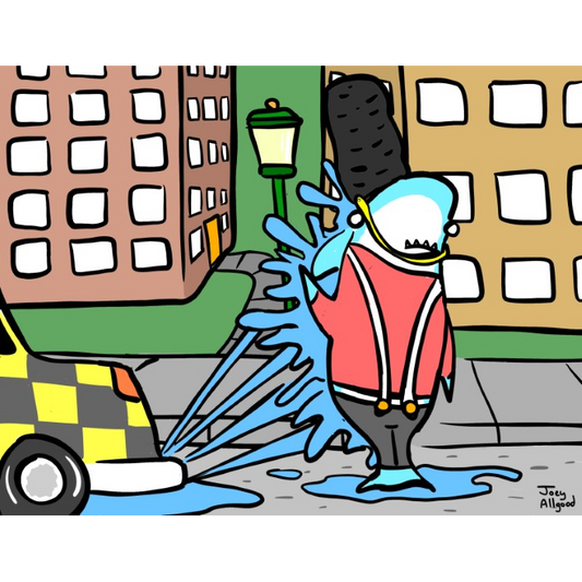 Shark Suffers Consequences of Poor Rideshare Service Rating