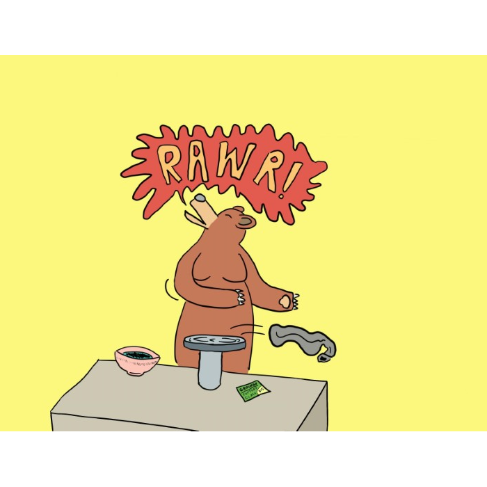 Frustrated Grizzly Explodes In Pottery Class He Bought From Coupon Site