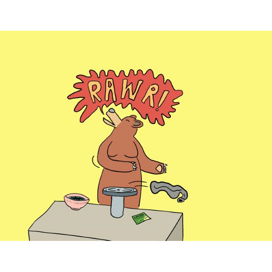 Frustrated Grizzly Explodes In Pottery Class He Bought From Coupon Site
