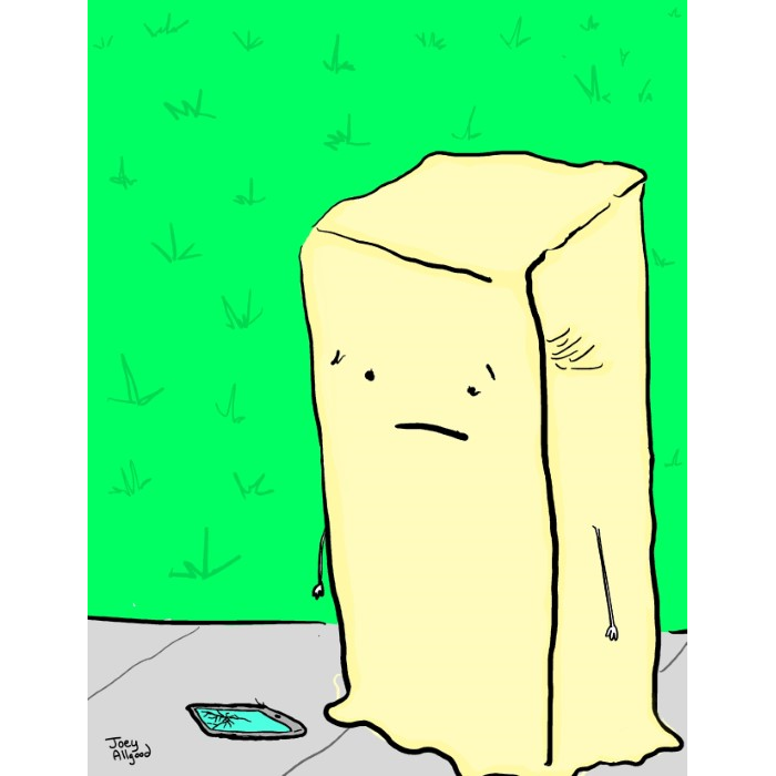Stick Of Butter Breaks Another Cell Phone