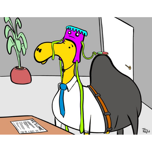 Unqualified Camel Applies "HAT" Technique For Accounting Firm Interview