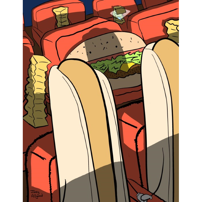 Hot Dogs Ruin Cheeseburger's Movie Trip