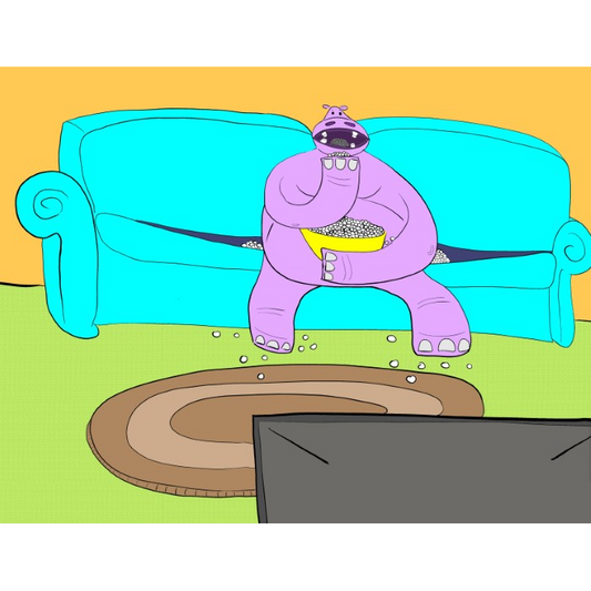 Obese Hippo Frets Over Turbulent Hollywood Relationship