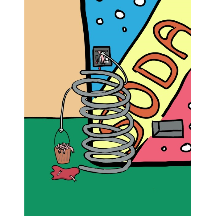 Slinky Tries To Buy Soda With Severed Lizard Tongue